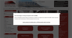 Desktop Screenshot of bibc.co.za
